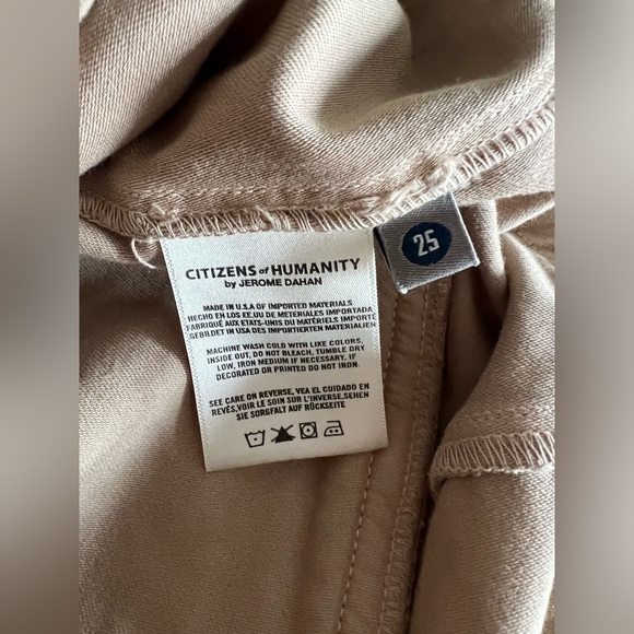 Citizens of humanity Casbah utility cargo khaki pants, S 25 / 26 - Picture 8 of 11